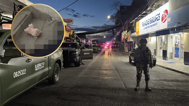 Ejecutan a un hombre en el Mercadito Juárez y le dejan un puerquito de peluche, en Culiacán