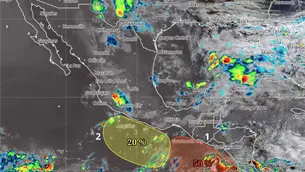 Temporada de tormentas 2026: Se forma la tercera zona de baja presión con potencial ciclónico en el Pacífico