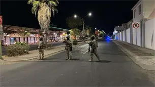 Militares implementan fuerte operativo tras reportes de disparos de armas de fuego en el fraccionamiento Valle Alto en Culiacán
