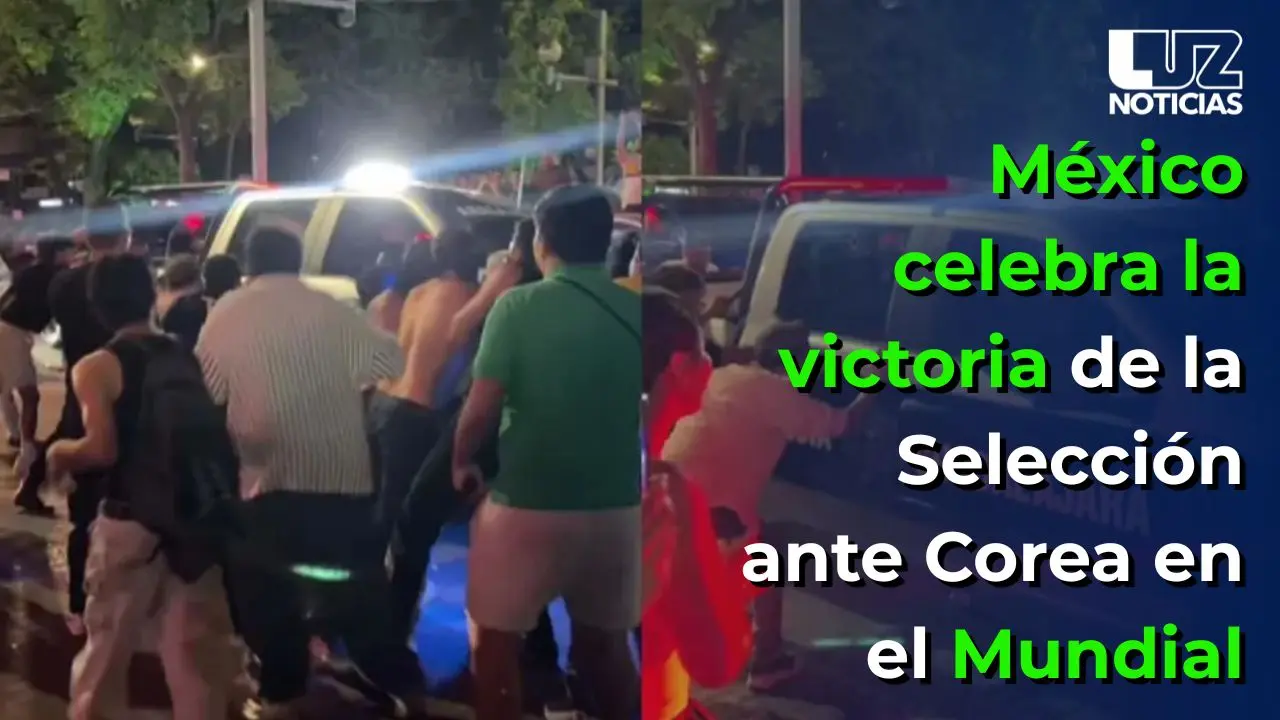 México celebra la victoria de la Selección ante Corea en el Mundial
