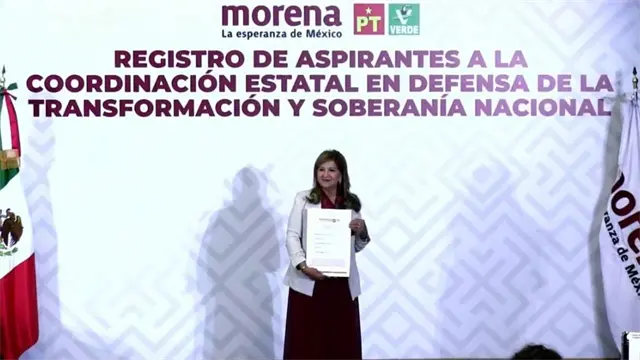 Tere Guerra se registra como aspirante a la Defensa de la 4T en Sinaloa