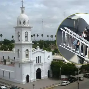 Nuevo robo en parroquia del Sagrado Corazón de Jesús  en  Los Mochis