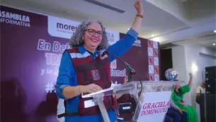 Graciela Domínguez Nava: No se confundan con las encuestas. La que vale es la de Morena”