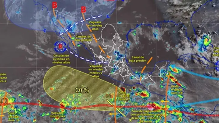 Lluvias fuertes, calor extremo y hasta granizo: Sinaloa se prepara para una jornada de contrastes Lluvias fuertes, calor extremo y hasta granizo: Sinaloa se prepara para una jornada de contrastes