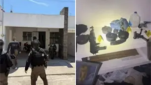 Autoridades aseguran arsenal, explosivos y vehículos tras cateo en Mazatlán