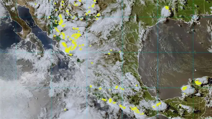 Lluvias intensas en Sinaloa este fin de semana del 18 y 19 de julio