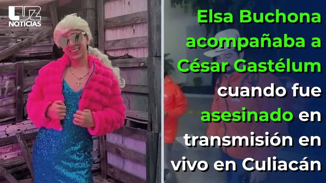 Elsa Buchona acompañaba a César Gastélum cuando fue asesinado en transmisión en vivo en Culiacán
Elsa Buchona acompañaba a César Gastélum cuando fue asesinado en transmisión en vivo en Culiacán