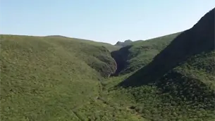 Así luce actualmente el Cañón del Diablo en Ahome tras las recientes lluvias