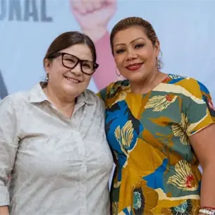 Claudia Valdez respalda a Imelda Castro: Su experiencia y lucha a las grandes causas es indiscutible