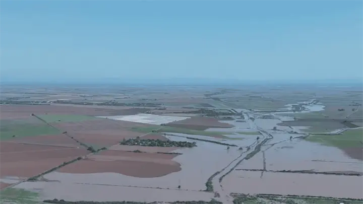 Colapso de dique en Sinaloa de Leyva provoca inundaciones en Guasave