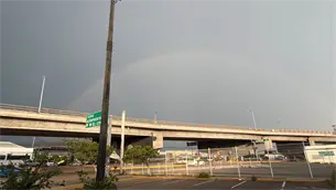 Se registran lluvias en varias colonias del norte de Mazatlán