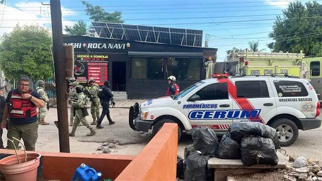 Vandalizan sushi en la colonia Lázaro Cárdenas de Culiacán