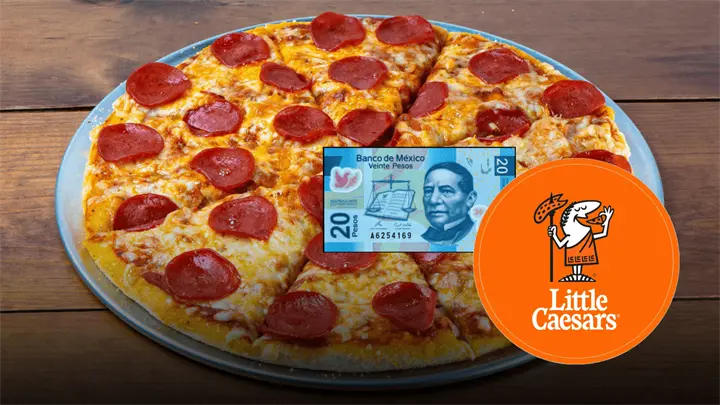 Little Caesar: ¿a qué hora termina la promoción de pizzas de a 20 pesos?