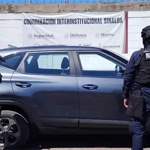 Grupo Interinstitucional recupera dos vehículos; uno cuenta con reporte de robo en Culiacán y Mocorito