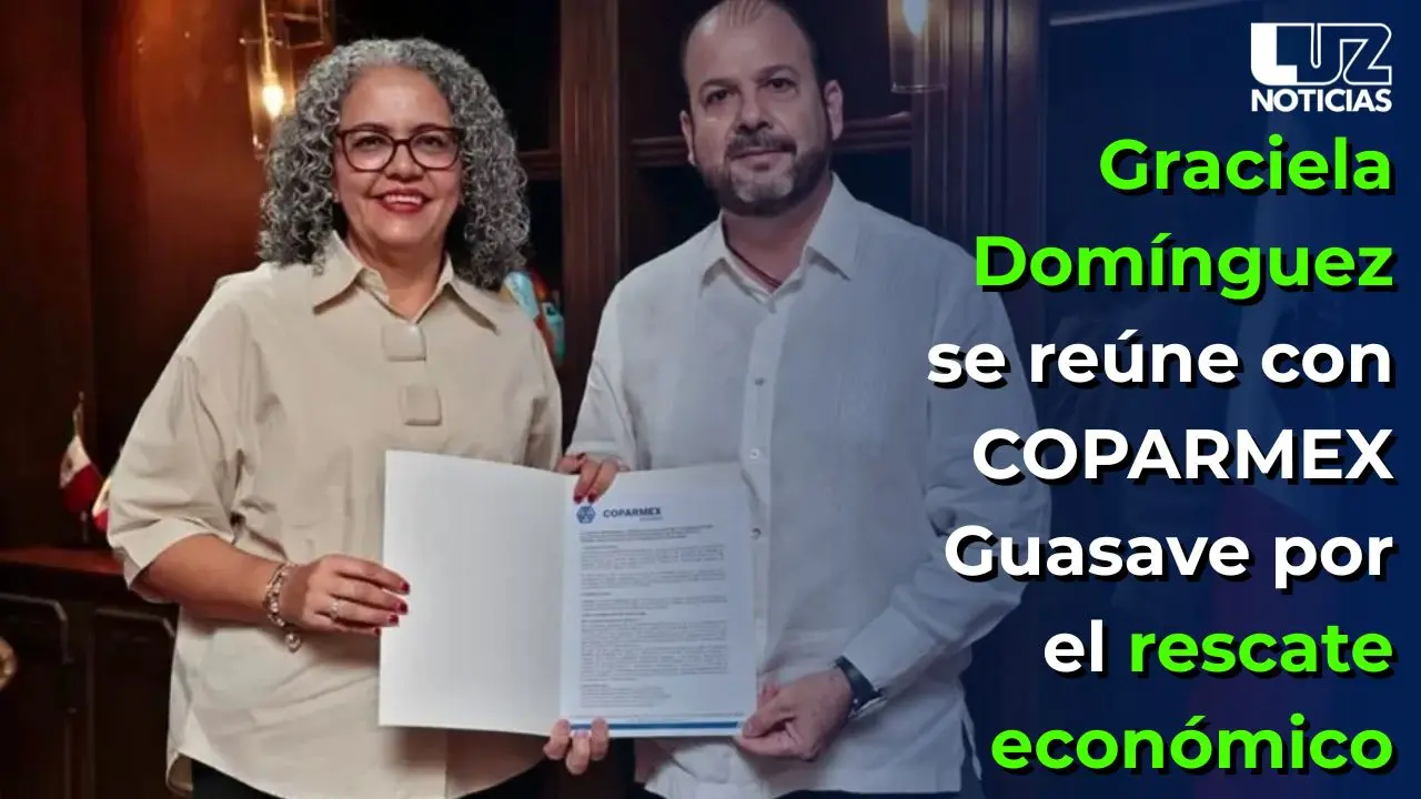 Graciela Domínguez se reúne con COPARMEX Guasave por el rescate económico
