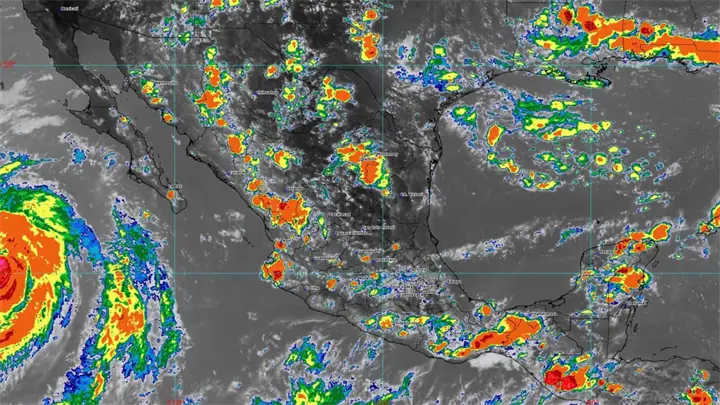 ¿Dónde habrá lluvias intensas este fin de semana de 5 y 6 de septiembre?
