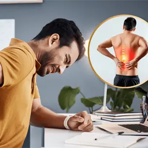 4 ejercicios en la silla de tu oficina que le dicen adiós al dolor de espalda