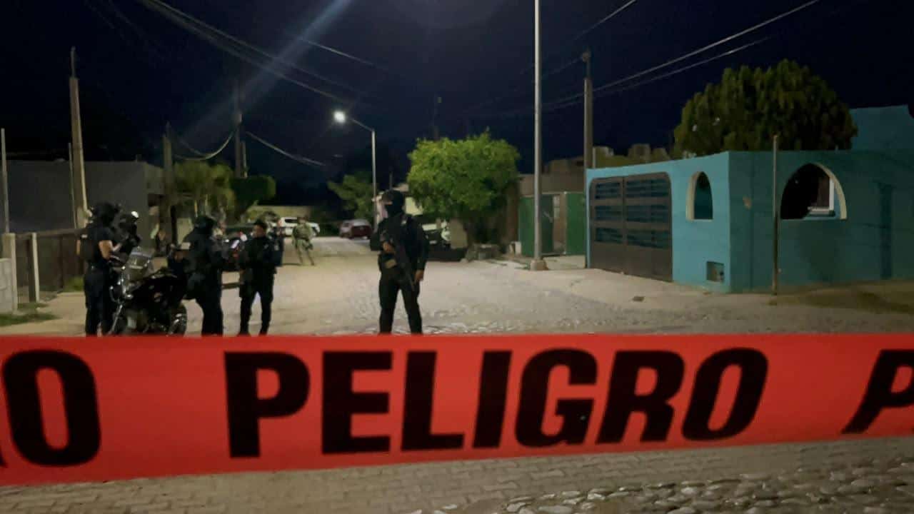 Atacan a balazos un domicilio en Villa de las Flores, Mazatlán; hay un detenido 