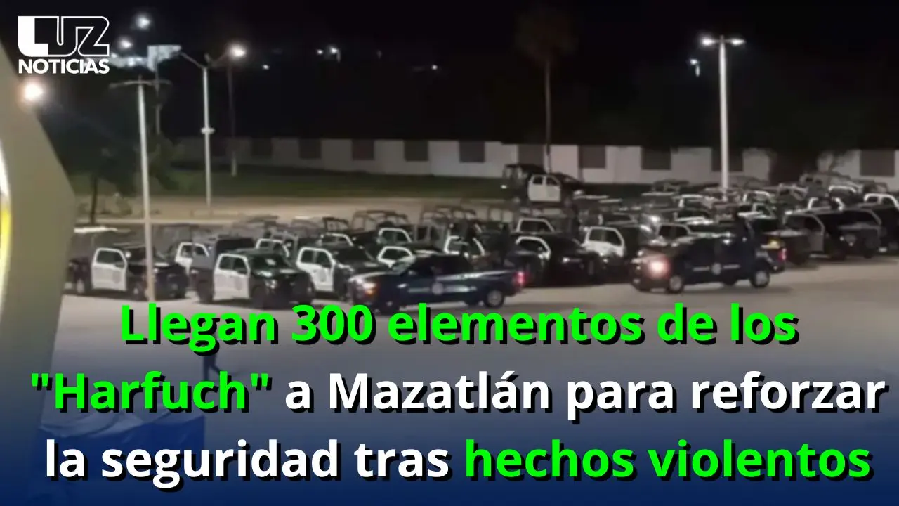 Llegan 300 elementos de los Llegan 300 elementos de los