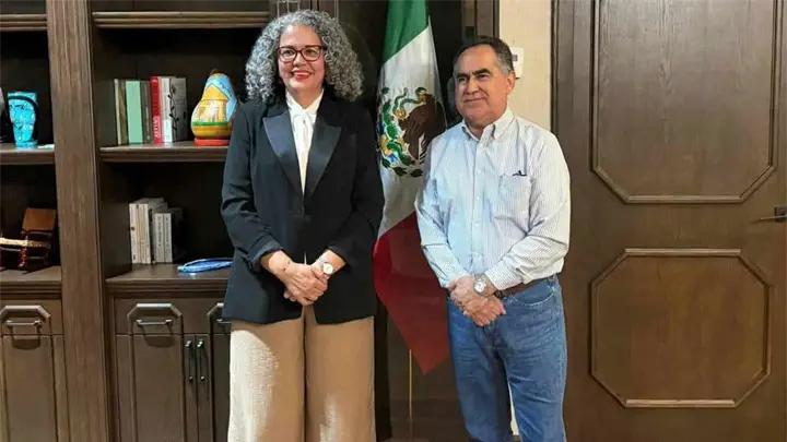 Rector Jesús Madueña y la Gobernadora Graciela Domínguez estrechan diálogo y fortalecen sinergia para atender temas universitarios
