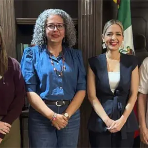 Graciela Domínguez se reúne con alcaldes de Culiacán, Mazatlán y Escuinapa