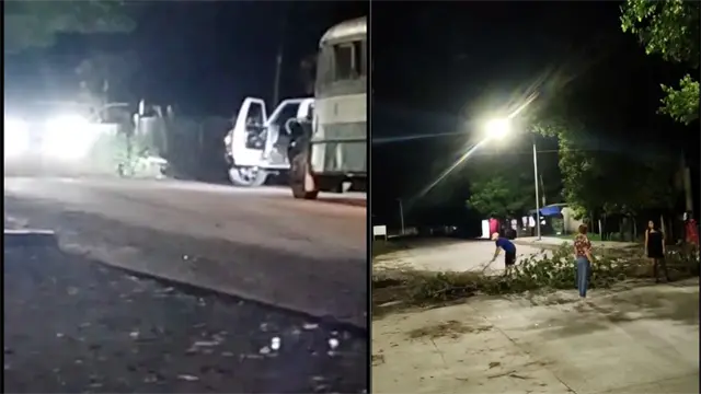 Tras 24 horas sin luz, vecinos de Ahome y Águila Azteca toman la carretera; alcalde exige a CFE explicar retrasos