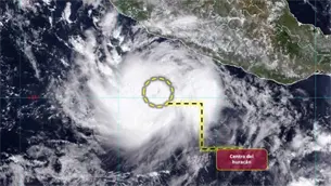 Huracán Polo: esta es su trayectoria ¿Qué estados sentirán sus efectos?