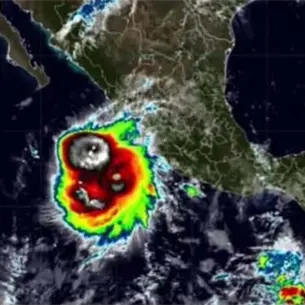Huracán “Polo” mantiene trayectoria a Baja California Sur y entraría al Golfo de California Huracán “Polo” mantiene trayectoria a Baja California Sur y entraría al Golfo de California