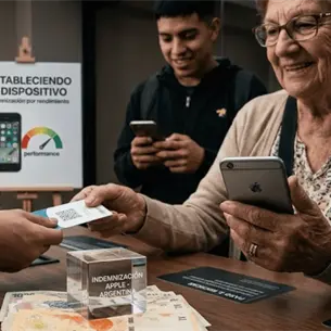 Apple indemnizará a usuarios de iPhone en Argentina por bajar el rendimiento de sus equipos Apple indemnizará a usuarios de iPhone en Argentina por bajar el rendimiento de sus equipos