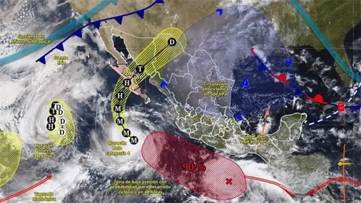 Lluvias intensas de hasta 150 mm en estos estados hoy 26 de septiembre Lluvias intensas de hasta 150 mm en estos estados hoy 26 de septiembre