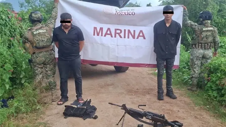 Detienen a 5 en operativos federales en San Ignacio; Autoridades aseguran arsenal y 60 explosivos