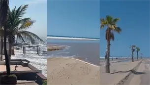 Marejadas azotan al sur de Sonora por efectos del huracán Polo | VIDEOS