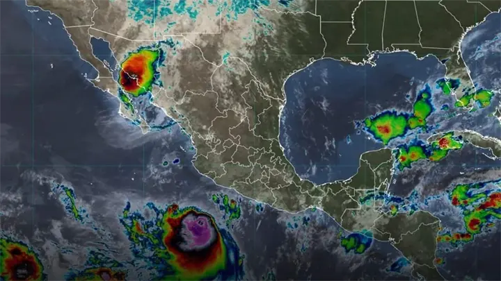 Lluvias torrenciales de hasta 250 mm en estos estados hoy 29 de septiembre Lluvias torrenciales de hasta 250 mm en estos estados hoy 29 de septiembre