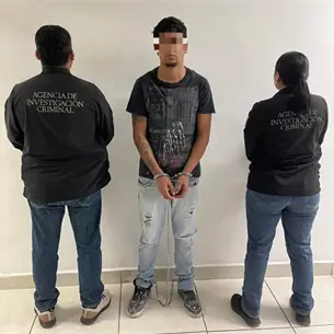 Capturan a un hombre que llevaba un arma y casi 25 kilos de metanfetamina en un autobús rumbo a Nayarit