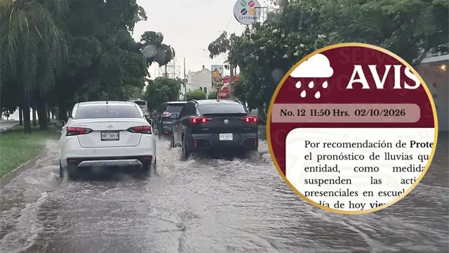 Suspenden clases vespertinas en Eldorado y Elota por lluvias Suspenden clases vespertinas en Eldorado y Elota por lluvias