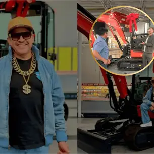 MrBeast regala una excavadora a Juan García, el mexicano que pasó 202 días en un supermercado