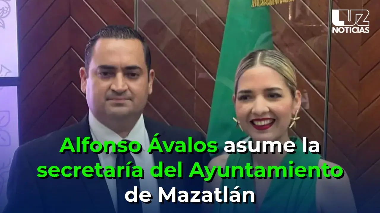 Alfonso Ávalos asume la secretaría del Ayuntamiento de Mazatlán
Alfonso Ávalos asume la secretaría del Ayuntamiento de Mazatlán