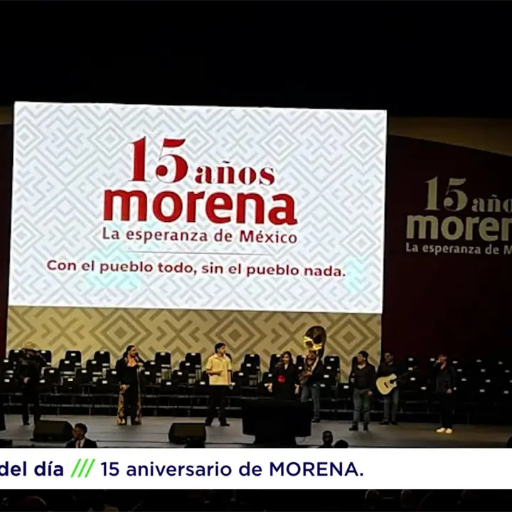 Lo que la Gente Dice: 15 aniversario de Morena Lo que la Gente Dice: 15 aniversario de Morena