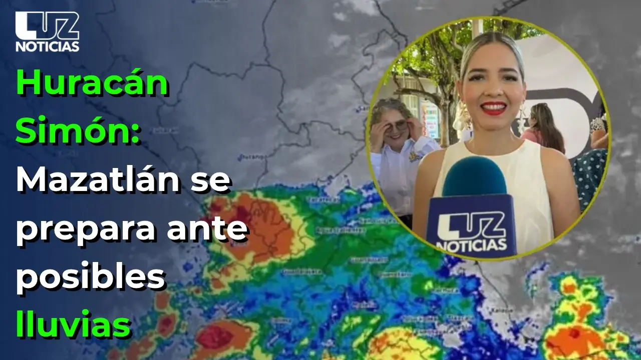 Huracán Simón Mazatlán se prepara ante posibles lluvias
Huracán Simón Mazatlán se prepara ante posibles lluvias