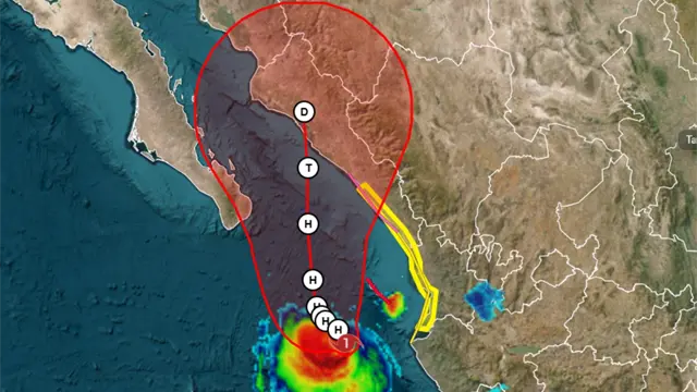 EN VIVO | Huracán Simón apunta a Hermosillo, Sonora; dejará lluvias hoy 13 de octubre