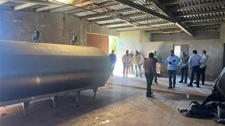 Leche para el Bienestar ampliará acopio en Sinaloa; alistan centro para recibir 10 mil litros diarios Leche para el Bienestar ampliará acopio en Sinaloa; alistan centro para recibir 10 mil litros diarios