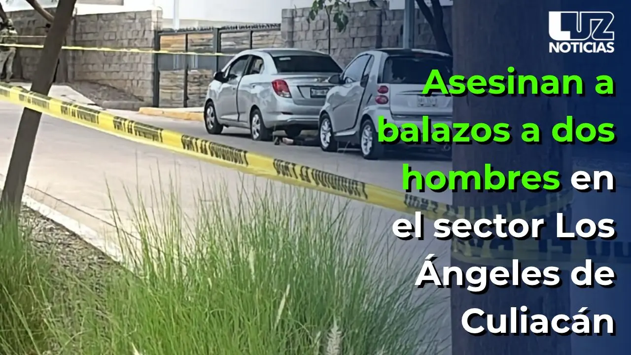 Asesinan a balazos a dos hombres en el sector Los Ángeles de Culiacán
Asesinan a balazos a dos hombres en el sector Los Ángeles de Culiacán