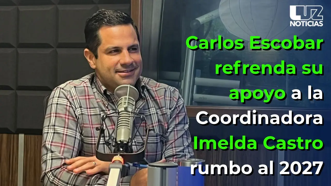 Carlos Escobar refrenda su apoyo a la Coordinadora Imelda Castro rumbo al 2027
Carlos Escobar refrenda su apoyo a la Coordinadora Imelda Castro rumbo al 2027