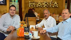 Se reúnen Estrada Ferreiro, Robespierre Lizárraga y Cuén Díaz en Culiacán Se reúnen Estrada Ferreiro, Robespierre Lizárraga y Cuén Díaz en Culiacán