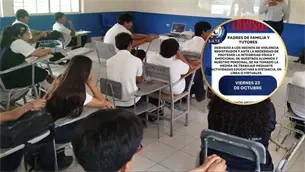 Ante hechos violentos, secundaria de Escuinapa anuncia clases virtuales