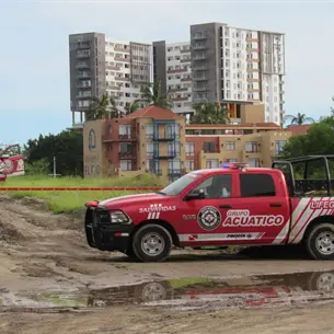 Localizan cuerpo en avanzado estado de descomposición en la marina de El Cid, en Mazatlán