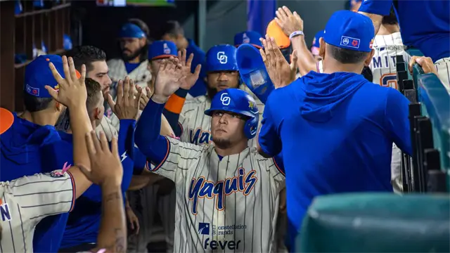 Yaquis aplastan a Tomateros y se llevan la serie Yaquis aplastan a Tomateros y se llevan la serie